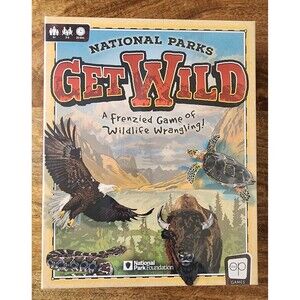 NEW National Parks Get Wild Wildlife Wrangling Family Fun Game | USAopoly